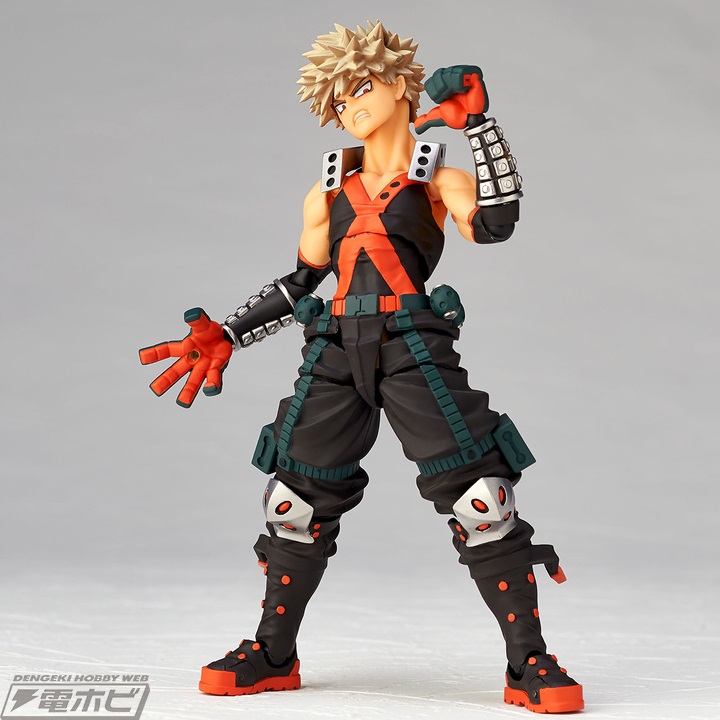 限定の特典クリアファイル付き『ヒロアカ』爆豪勝己の可動フィギュア