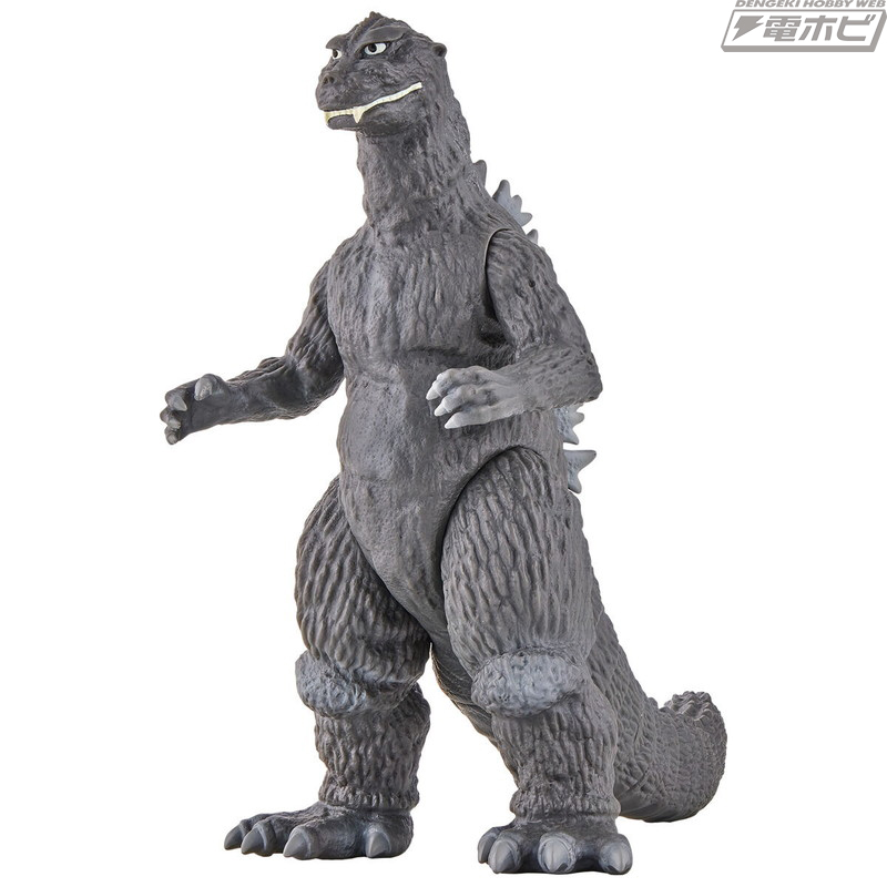 ゴジラの逆襲』ゴジラとアンギラスがバンダイのソフビフィギュア