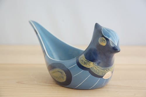 スウェーデンで見つけた鳥モチーフの陶器の器 - 北欧、暮らしの道具店
