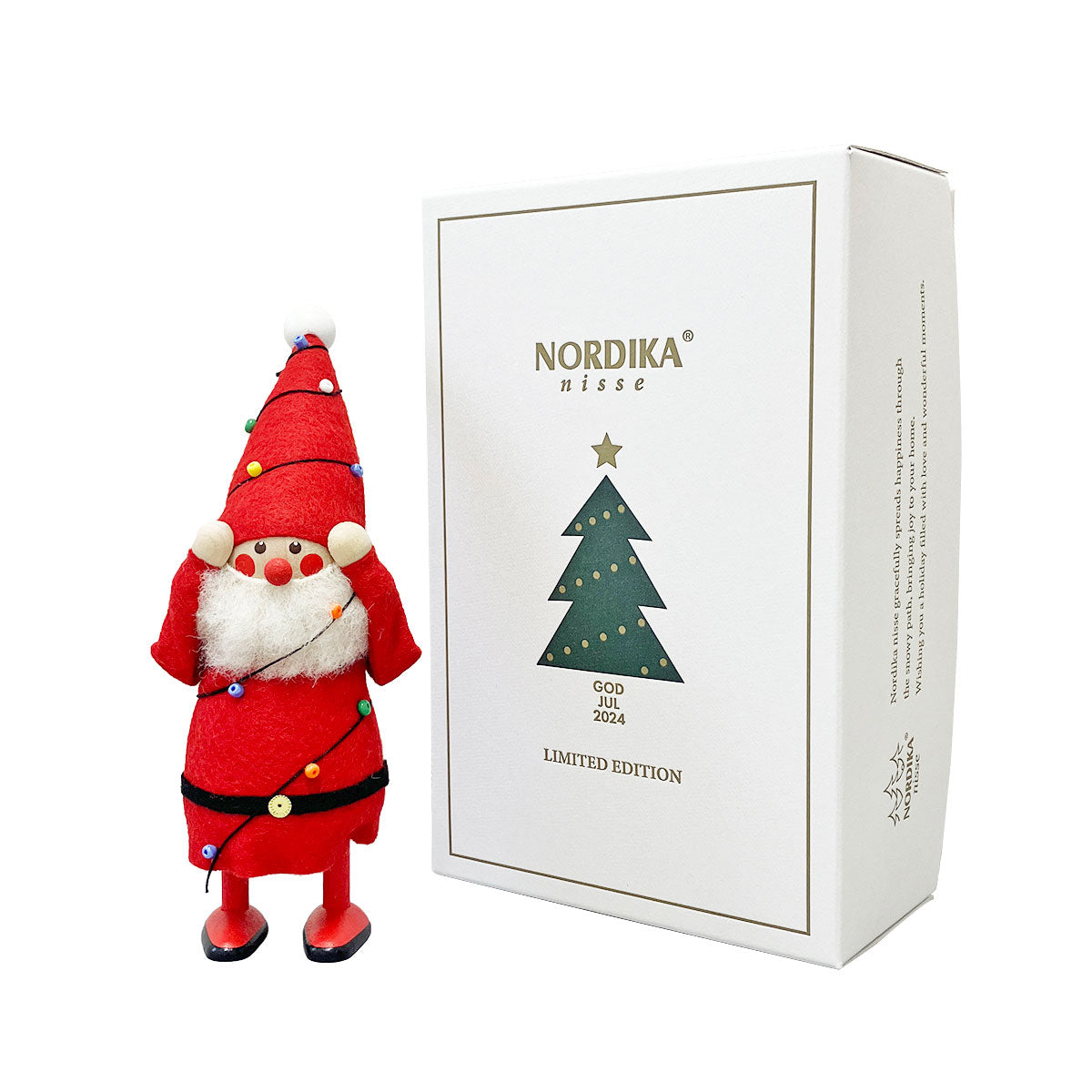 NORDIKA nisse ノルディカ ニッセ クリスマス 木製人形（電飾に