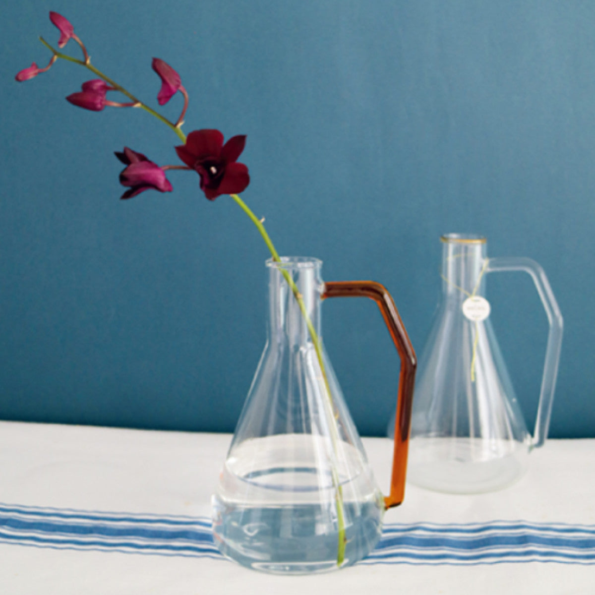花瓶 フラスコベース フラワーベース アンバー welms – ハウジー