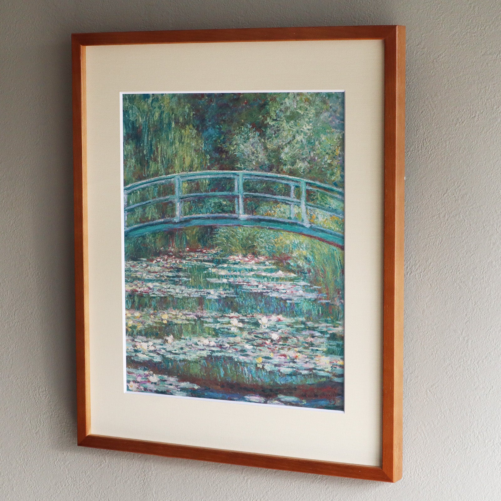 クロード・モネ 「睡蓮の池にかかる橋 1899年」アートポスター