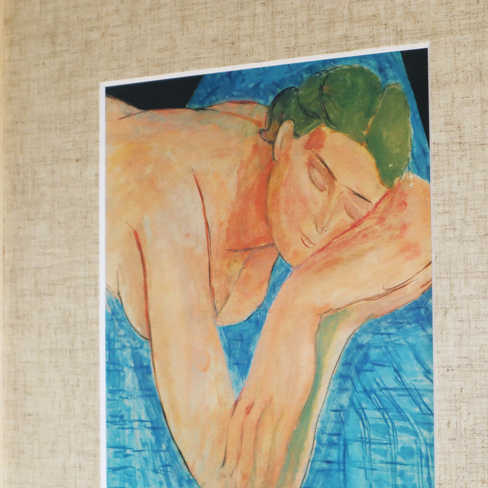 アンリ・マティス 「夢 1935」アートポスター｜モダンインテリアに合う