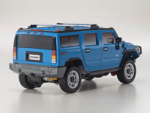 MINI-Z OVERLAND ASF2.4GHz スポーツ レディセット ハマーH2 ブルー