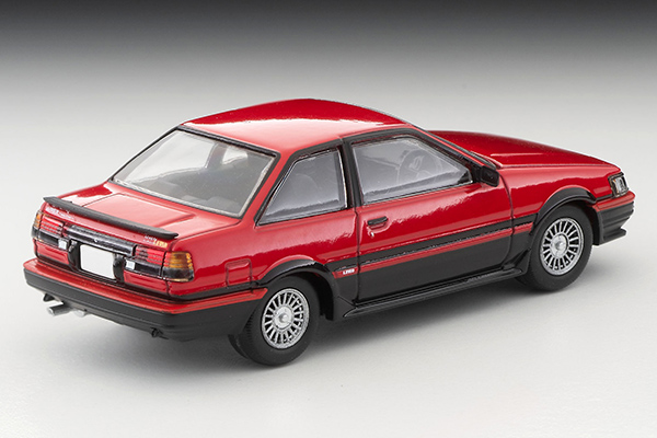 1/64 トヨタ カローラレビン 2ドア GT-APEX 85年式（赤／黒） | ホビー