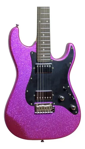 Guitarra Seizi Katana Venom Strato Hh Deep Purple Sparkle Destro