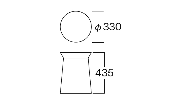 MUC0758NC｜アビタスタイルのスツール
