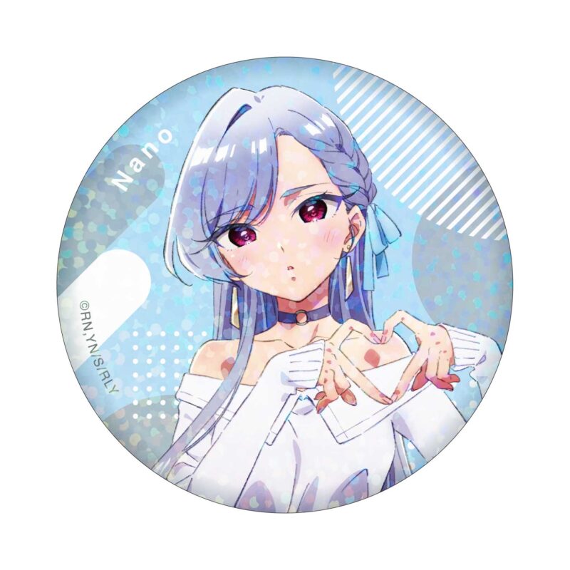 ホログラム缶バッジ（君のことが大大大大大好きな100人の彼女展