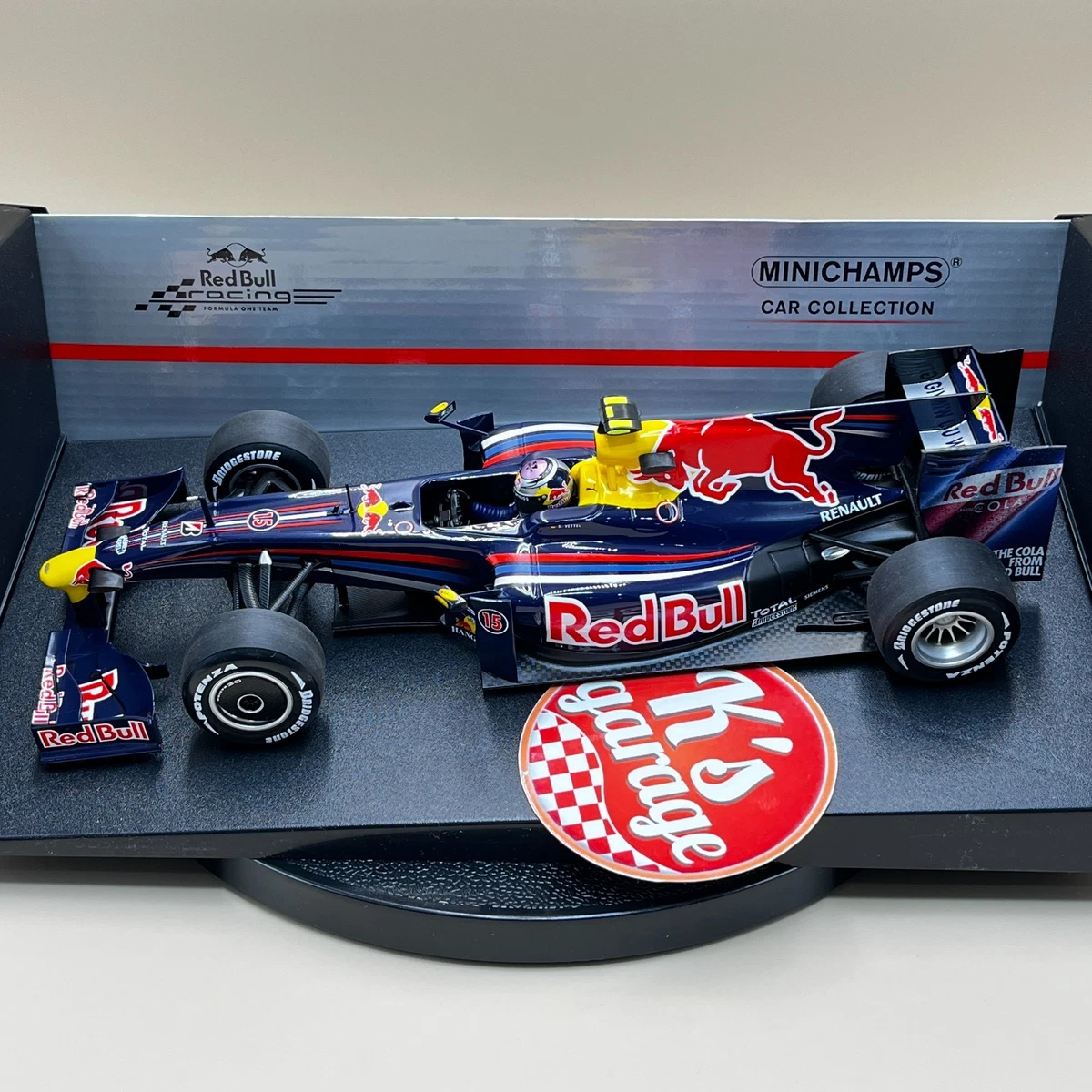Sebastian Vettel RedBull 1:18 Scale Diecast Formula 1 Cars for