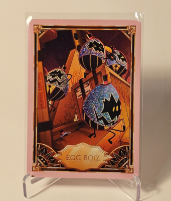 Hazbin Hotel Trading Card - Egg Boiz 14/50 PINK FOIL - 2nd Edition