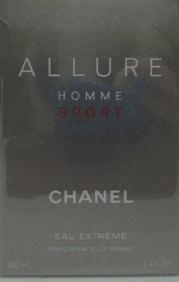 Chanel Allure Homme Sport Eau Extreme For Men 3.4 Oz / 100 ml