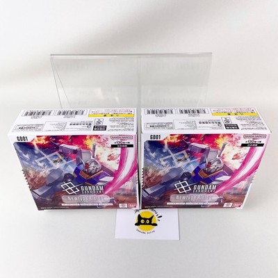 Gundam Card Game Newtype Rising GD01 Booster Box Set x2 Japan