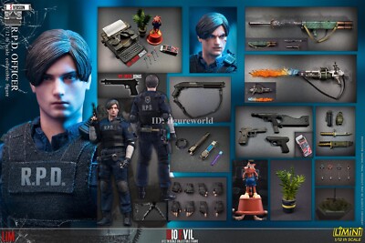 LIMTOYS 1/12 Resident Zombie Evil Crisis Leon RPD Officer Action