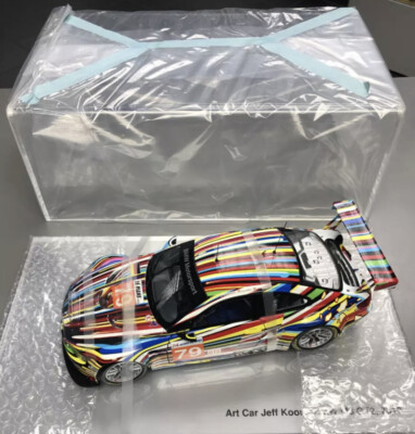 Jeff Koons BMW Art Car 1:18 Scale M3 GT2 Le Mans Racer Brand New