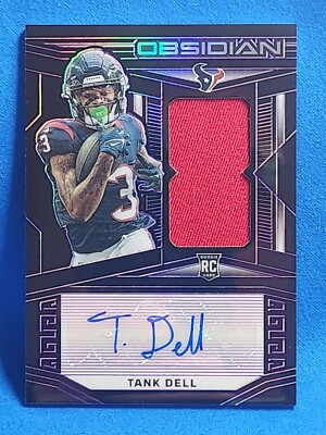 2023 Panini Obsidian Purple Electric Etch Tank Dell Auto /75 RPA