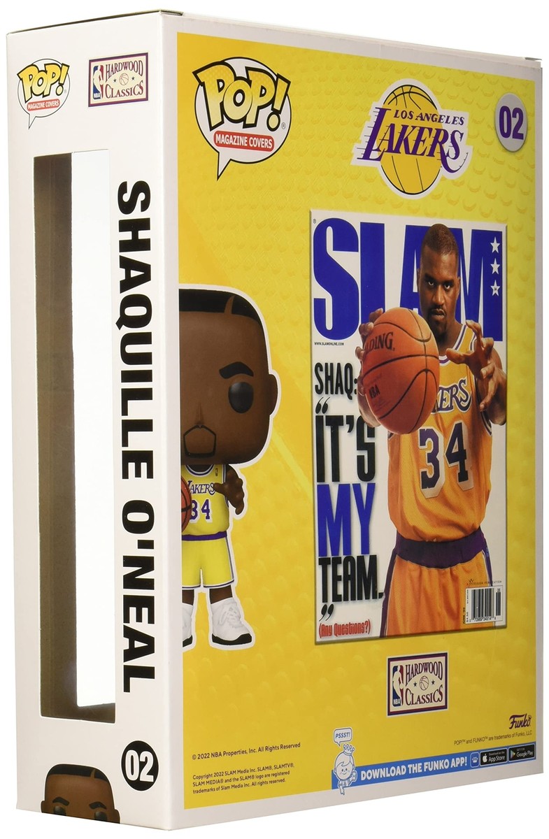 Funko Pop! NBA Cover: SLAM - Shaquille O'Neal Figure 889698593625