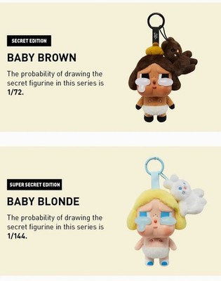 POP MART x Cry baby Crying Again Series Confirmed Plush Figure