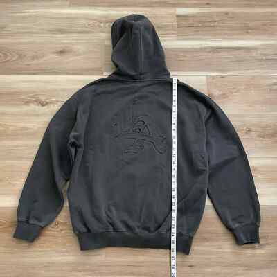 NWT XLARGE Pigment Dyed Embossed Zip Hoodie Sweatshirt S | eBay