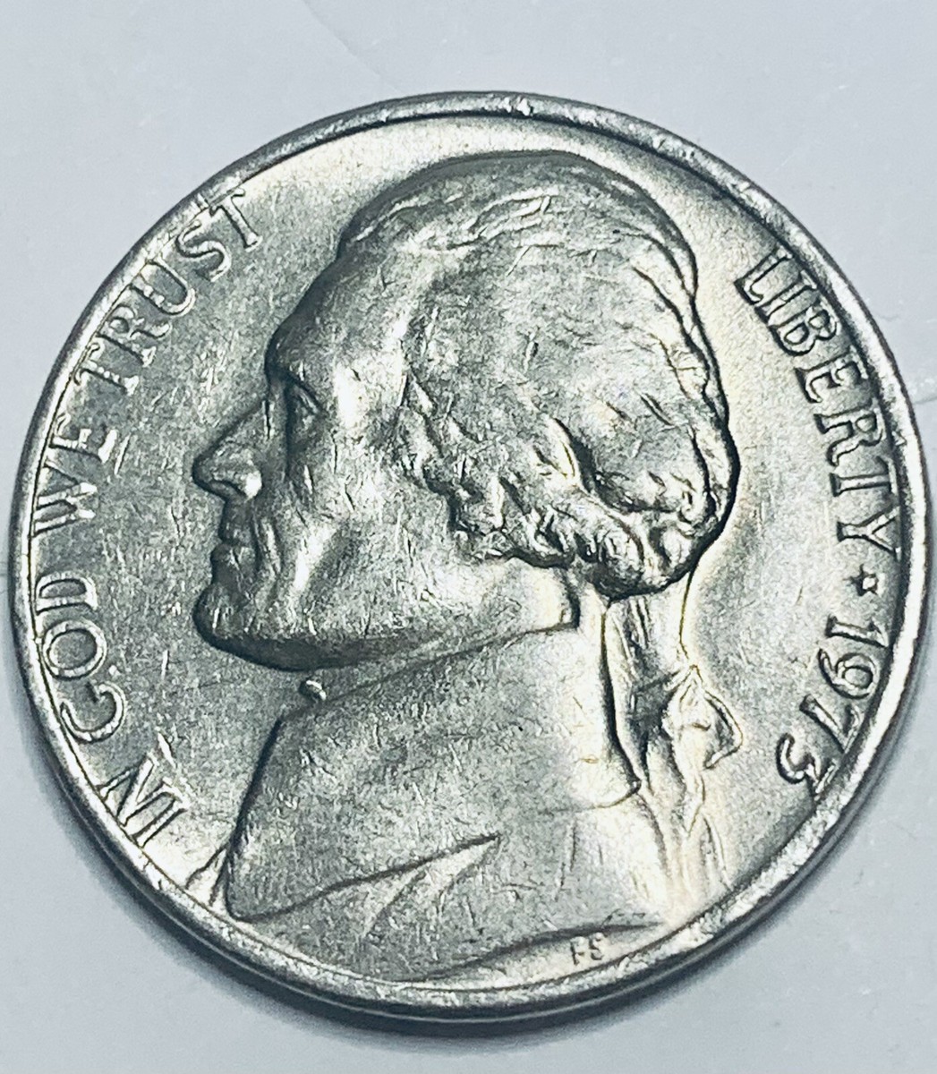 1973 Jefferson Nickel Mint Error - Letters On Edge- Beauty! | eBay