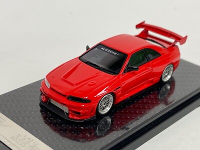 1/64 404 Error Nissan Skyline GTR R33 Red Limited 299 pcs. 64-237