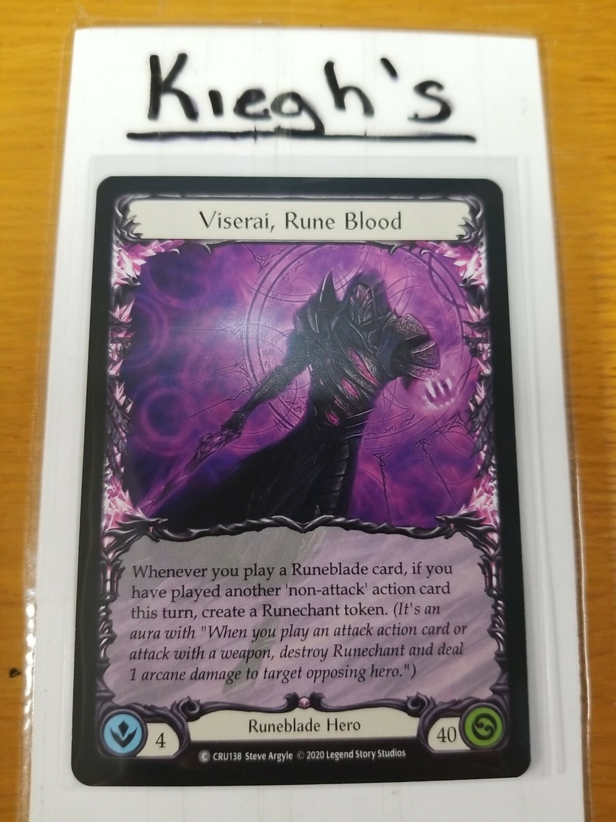 Viserai, Rune Blood プロモ RF Viserai, Rune Blood (Extended Art