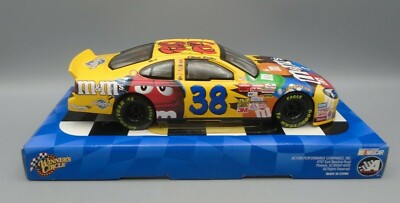 NASCAR Winner's Circle #38 Elliott Sadler Signed M&M Race Car Die