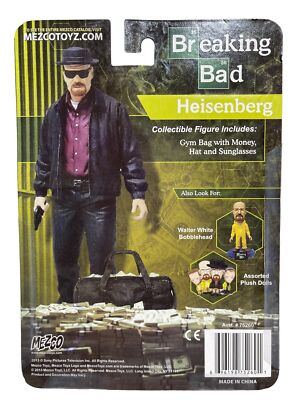 New Breaking Bad Heisenberg Collectible Figure Walter White | eBay