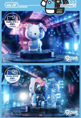 Lamtoys Sanrio Hello Kitty 6pcs Blind Box Half Robot Mechanic
