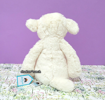 Jellycat Bashful Lamb Stuffed Animal Medium 12 Inches for sale