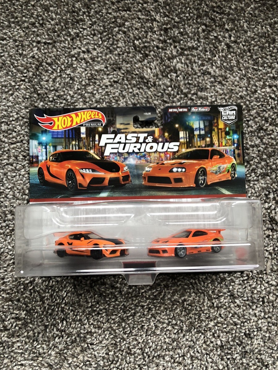 Hot Wheels Fast & Furious Toyota Supra - 2 pack (HKF54