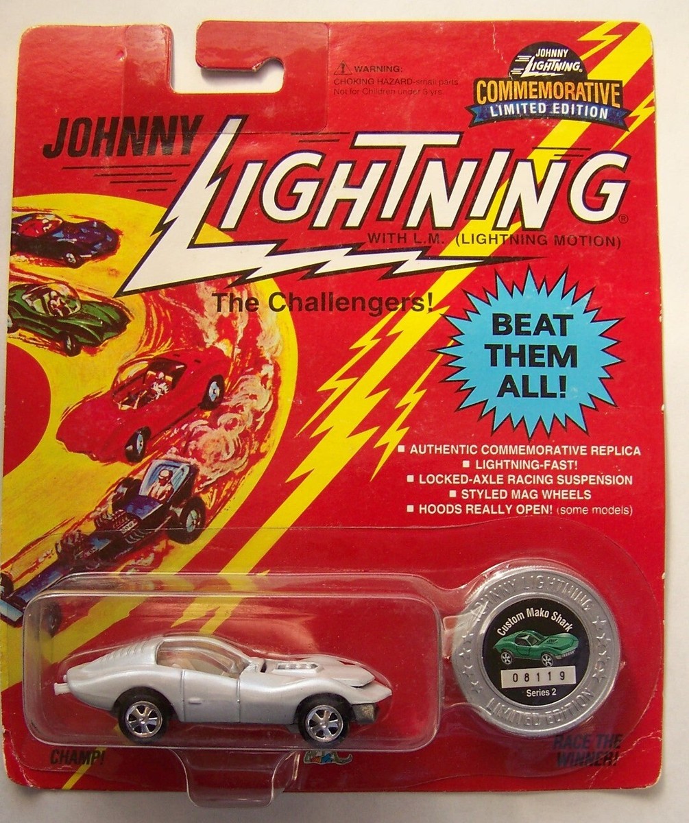 1995 Johnny Lightning Challengers Custom Mako Shark Limited