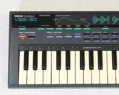 Yamaha VSS-30 PortaSound Digital Voice Sampler Vintage Keyboard