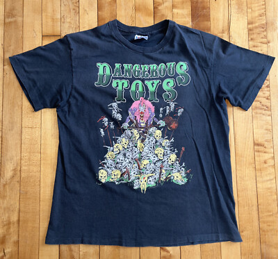Vtg 1989 Dangerous Toys Tour Tshirt XL (M-L) | eBay