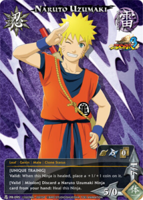 Naruto Uzumaki - PR-095 - Promo - 1st Edition Promo Cards Played