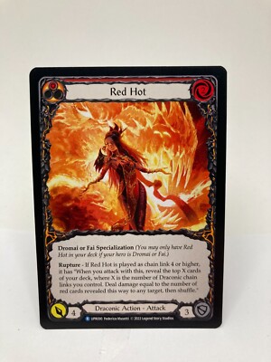 Red Hot NM/M* Uprising - Flesh And Blood (RED) FAB UPR090