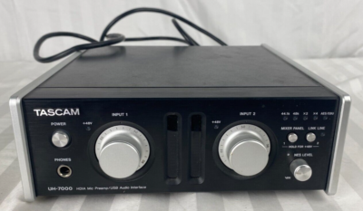 Professional grade Tascam UH-7000 HDIA Mic Preamp USB Audio