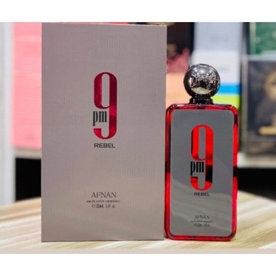 Afnan 9PM / 9AM Rebel Unisex Eau De Parfum-Bold Long-Lasting