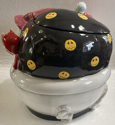 Nightmare Before Christmas Cookie Jar ~ Sandy Claws, Lock, Shock
