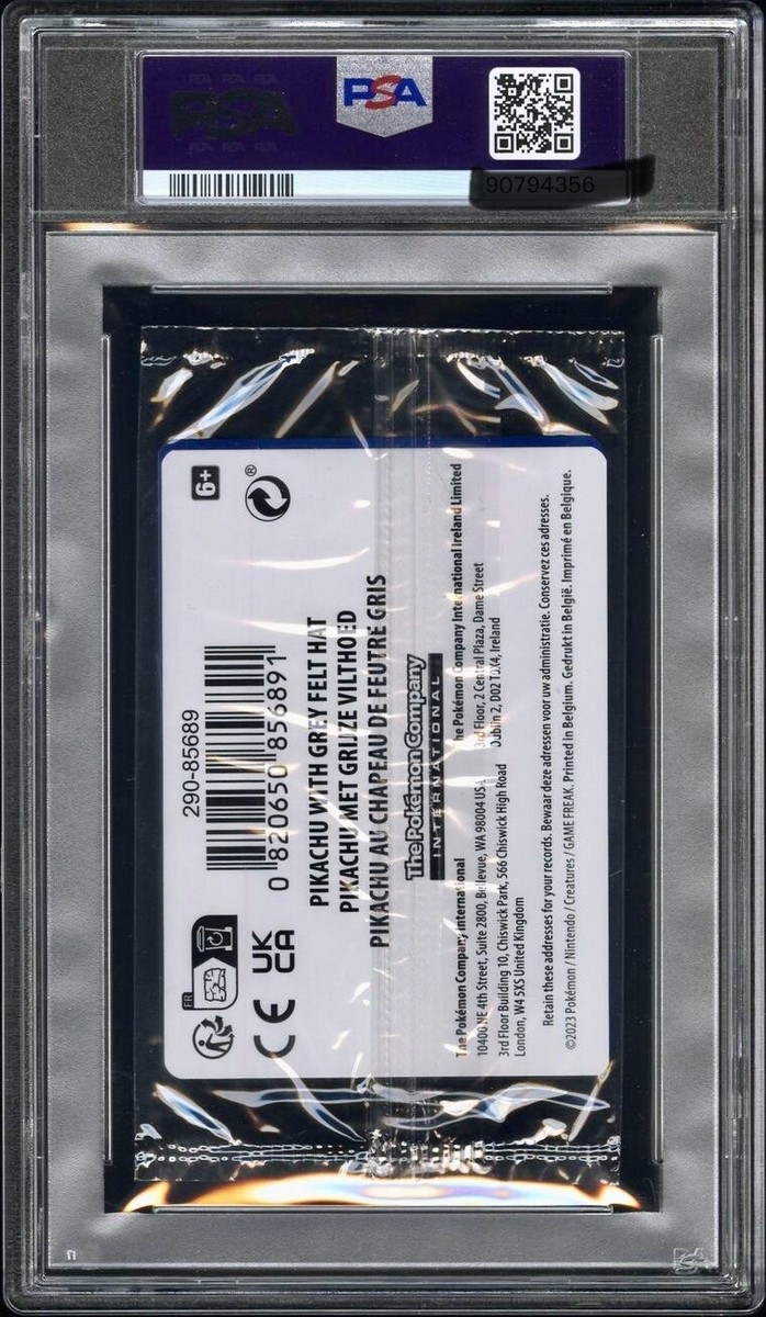 PSA 10 SEALED VAN GOGH PIKACHU WITH GREY FELT HAT SVPen 085 PROMO