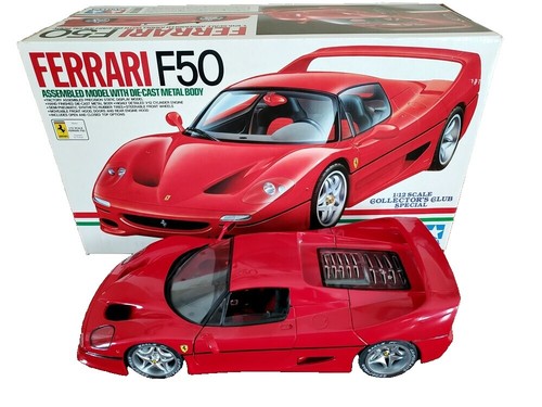 Tamiya 1/12 Scale Semi Assembled Diecast 23203 - Ferrari F50 - Red