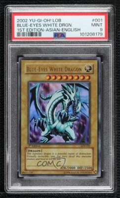 Blue-Eyes White Dragon LOB-001 The Legend of Blue Eyes White