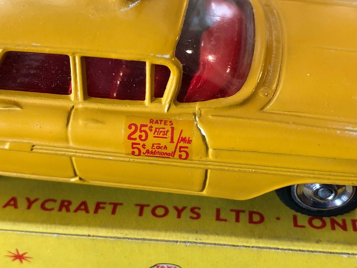 Vintage Corgi Toys | Chevrolet Impala New York Taxi Cab | No. 221