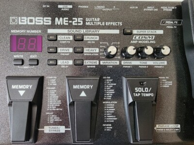 BOSS ME-25 Guitar Multiple Effects Multi Effect Pedal | eBay