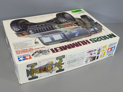New Vintage Open Tamiya 1/12 RC M1025 Hummer Military TA01 Chassis