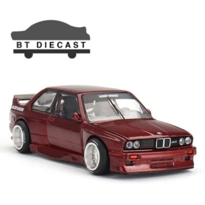 MINI GT x KAIDO HOUSE BMW M3 E30 KAIDO WORKS V1 1/64 DIECAST M RED