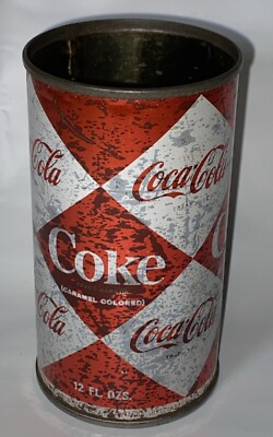 Vintage 1960's Coca Cola Can Multi Diamond Atlanta, GA NO TOP 12
