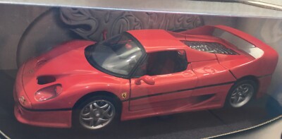 Hot Wheels FERRARI RACING F50 1995 RED Car - 1:18 Scale Rare~ | eBay