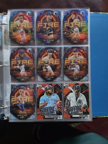 2022 Topps MLB Fire Baseball Trading Card Hobby Box for sale