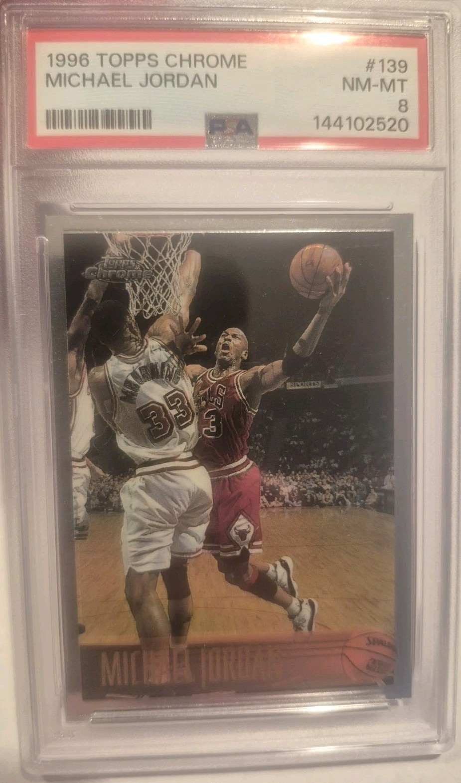 Michael Jordan 1996 Topps Chrome #139 Base Price Guide - Sports