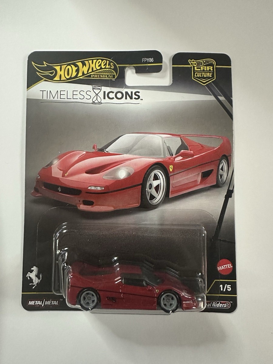 2025 Hot Wheels Premium Car Culture Timeless Icons Ferrari F50 1/5